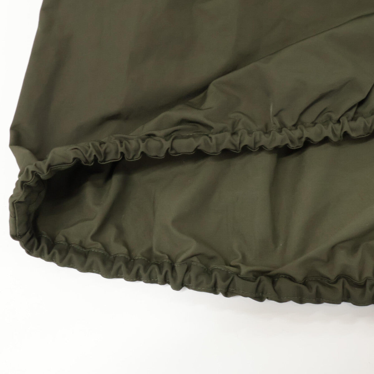 SPORTMAX スポーツマックス 201608790 ｶｰｷ ｺｯﾄﾝ混 ﾄﾞﾛｽﾄ ﾌｰﾄﾞ付き ﾓｯｽﾞｺｰﾄ コート 38