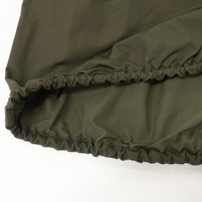 SPORTMAX スポーツマックス 201608790 ｶｰｷ ｺｯﾄﾝ混 ﾄﾞﾛｽﾄ ﾌｰﾄﾞ付き ﾓｯｽﾞｺｰﾄ コート 38