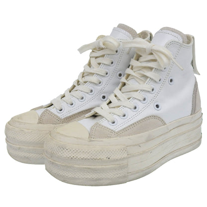 CONVERSE コンバース コンバースアディクト チャックテイラー ハイカットスニーカー シューズ レディース ホワイト 23.0cm 1SD254 シューズ 4.5(US)