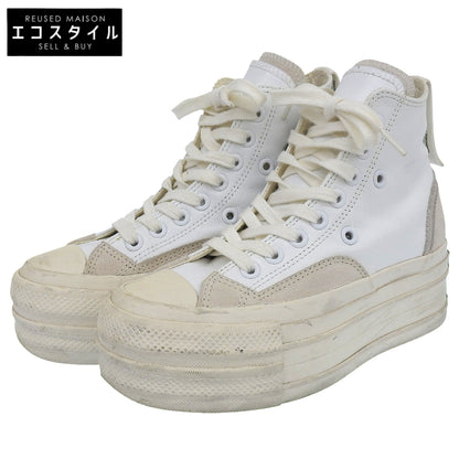CONVERSE コンバース コンバースアディクト チャックテイラー ハイカットスニーカー シューズ レディース ホワイト 23.0cm 1SD254 シューズ 4.5(US)