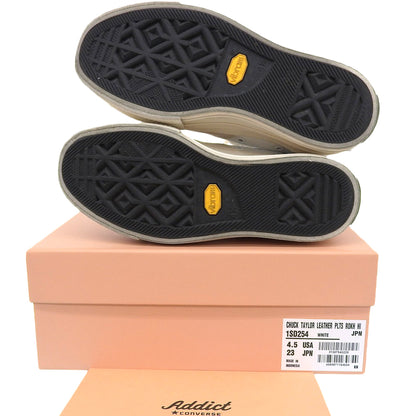 CONVERSE コンバース コンバースアディクト チャックテイラー ハイカットスニーカー シューズ レディース ホワイト 23.0cm 1SD254 シューズ 4.5(US)
