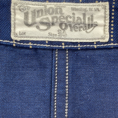 UNION SPECIAL OVERALLS ユニオンスペシャルオーバーオールズ ｽﾄﾗｲﾌﾟ ｺﾝﾀﾞｸﾀｰﾍﾞｽﾄ ベスト 34