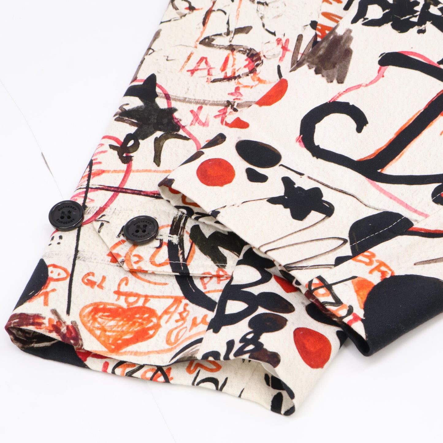 BURBERRY バーバリー ﾍﾞｰｼﾞｭ ﾃｨｯｼ期 ｸﾞﾗﾌｨｯｸ ｺｰﾄ コート 48