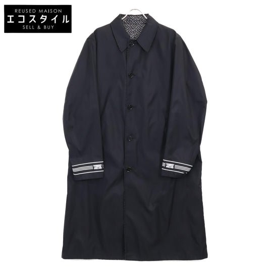 BURBERRY バーバリー TBモノグラム リバーシブル ステンカラーコート コート 50