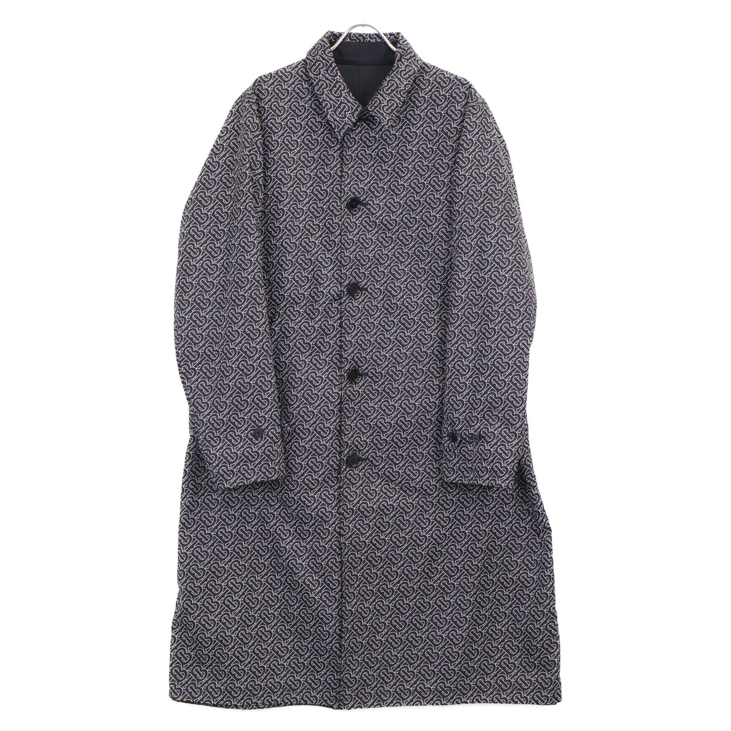 BURBERRY バーバリー TBモノグラム リバーシブル ステンカラーコート コート 50