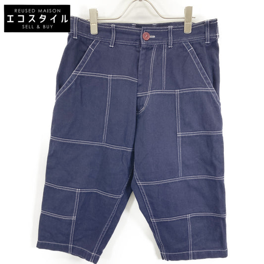 COMME des GARCONS SHIRT コムデギャルソンシャツ S21152 ﾈｲﾋﾞｰ ﾊﾟｯﾁﾜｰｸ ﾁﾉﾊﾟﾝ ボトムス ＸＳ