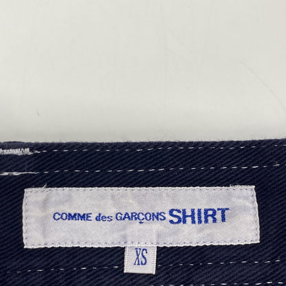 COMME des GARCONS SHIRT コムデギャルソンシャツ S21152 ﾈｲﾋﾞｰ ﾊﾟｯﾁﾜｰｸ ﾁﾉﾊﾟﾝ ボトムス ＸＳ