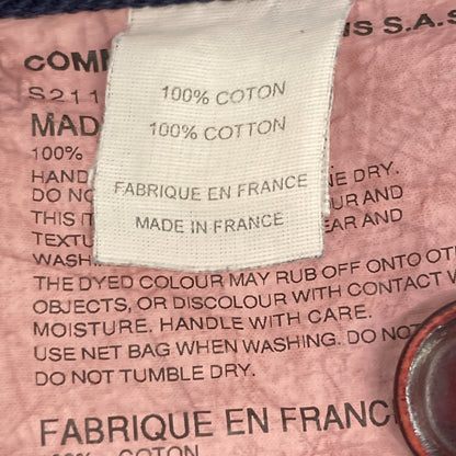 COMME des GARCONS SHIRT コムデギャルソンシャツ S21152 ﾈｲﾋﾞｰ ﾊﾟｯﾁﾜｰｸ ﾁﾉﾊﾟﾝ ボトムス ＸＳ