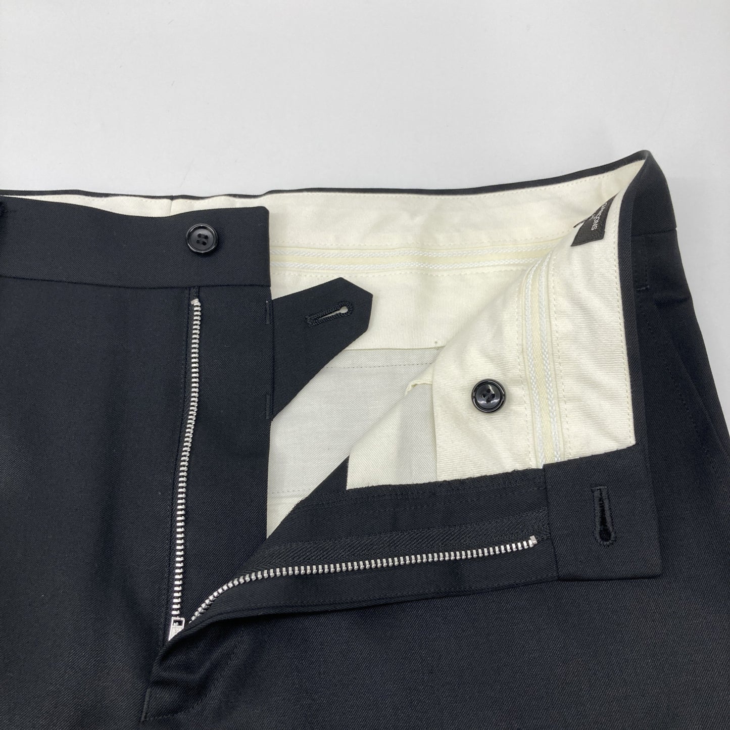 COMMEdesGARCONS HOMME PLUS コムデギャルソンオムプリュス PN-P093 ﾌﾞﾗｯｸ ｻﾙｴﾙﾊﾟﾝﾂ ボトムス ＸＳ