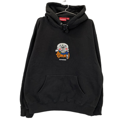 Supreme シュプリーム ﾌﾞﾗｯｸ AOI Buddha ﾌｰﾃﾞｨｰ トップス L