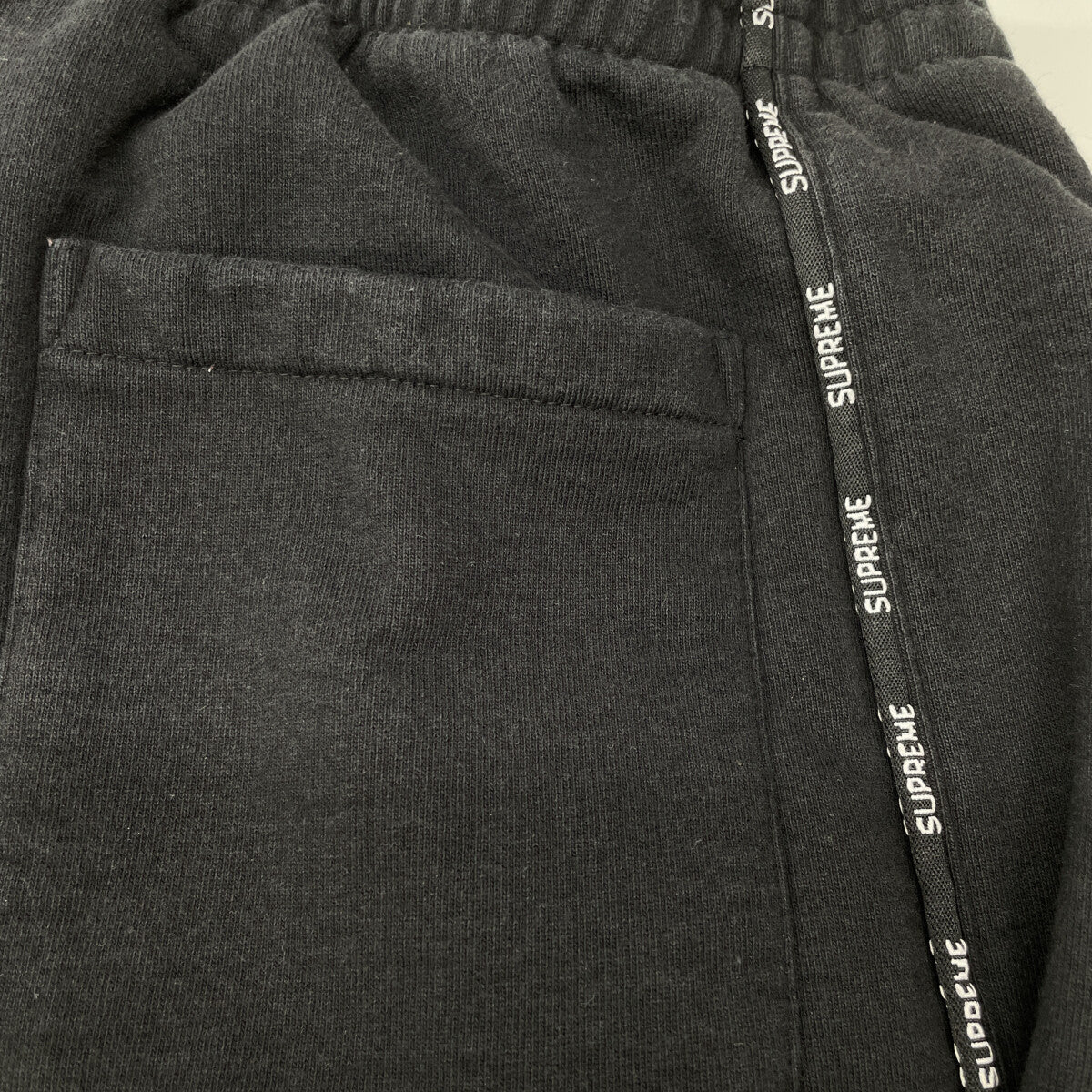 Supreme シュプリーム 25FW ﾌﾞﾗｯｸ Piping Sweatpant ボトムス XL