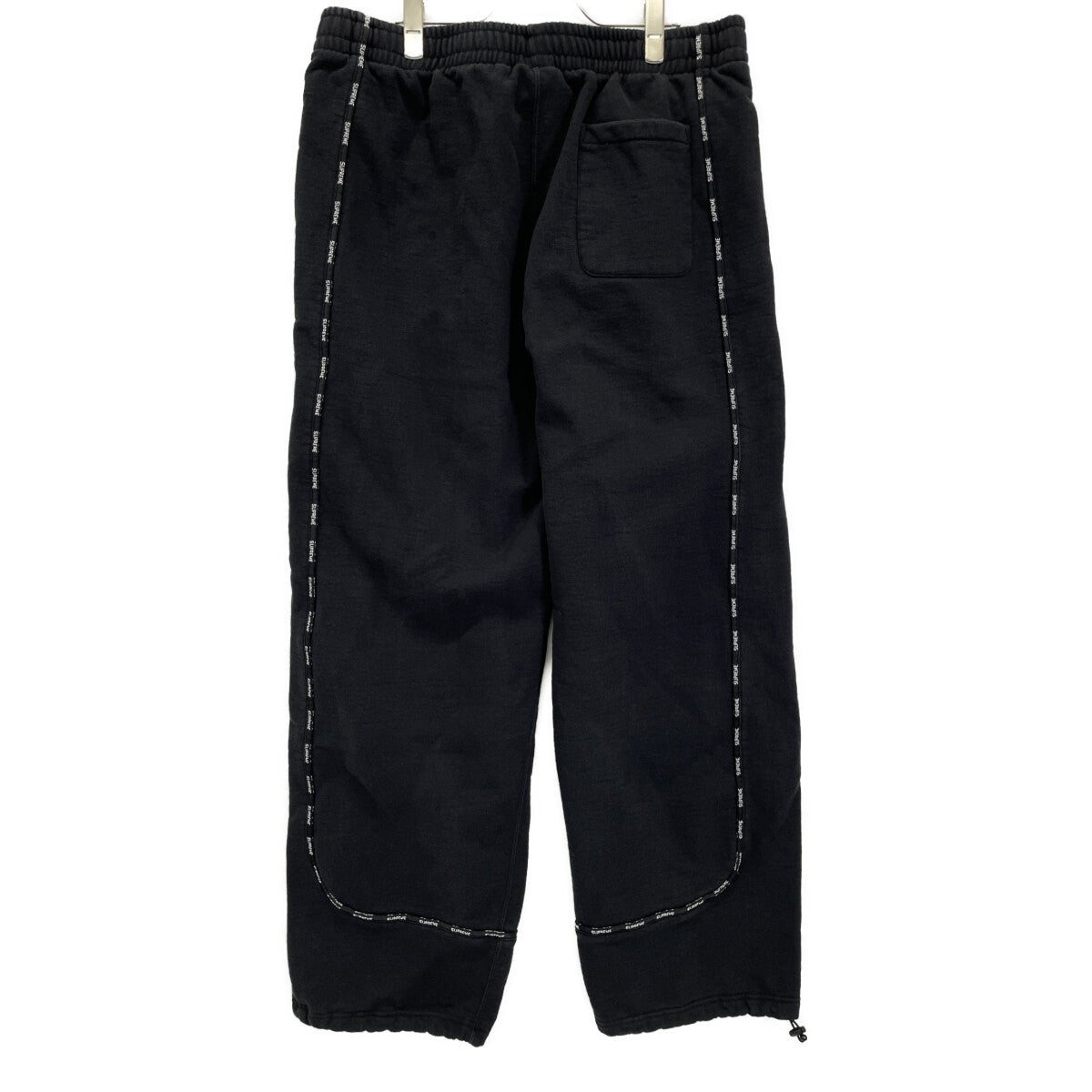 Supreme シュプリーム 25FW ﾌﾞﾗｯｸ Piping Sweatpant ボトムス XL
