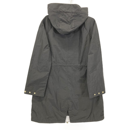 Barbour バブアー ﾌﾞﾗｯｸ Una ｼｬﾜｰﾌﾟﾙｰﾌ ﾐﾄﾞﾙﾚﾝｸﾞｽ ﾊﾟｰｶ ジャケット 8