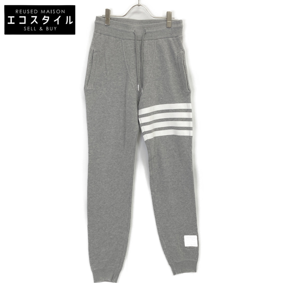 THOM BROWNE トムブラウン 【国内正規】MJ0004AK5470 4ライン スウェットパンツ/ ボトムス 1