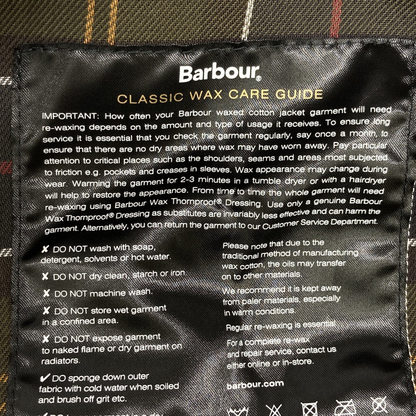 Barbour バブアー BEAUFORT ｸﾗｼｯｸ ﾜｯｸｽ ｼﾞｬｹｯﾄ ジャケット 36