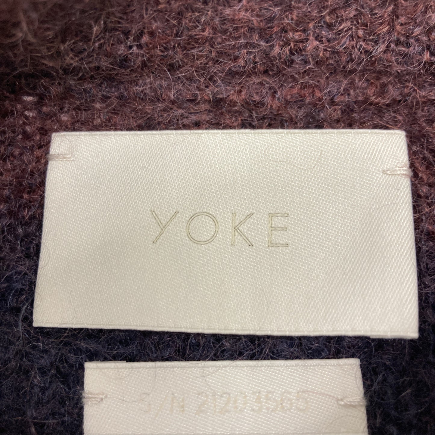 YOKE ヨーク 21AW ROTHKO BORDER CREW NECK ﾓﾍﾔﾆｯﾄｾｰﾀｰ トップス 2