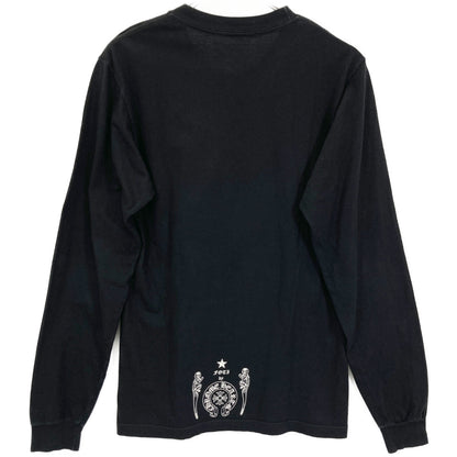 Chrome Hearts クロムハーツ ﾌﾞﾗｯｸ DELPHINO TRAIN FOTI ﾛﾝｸﾞｽﾘｰﾌﾞ ｶｯﾄｿｰ トップス L