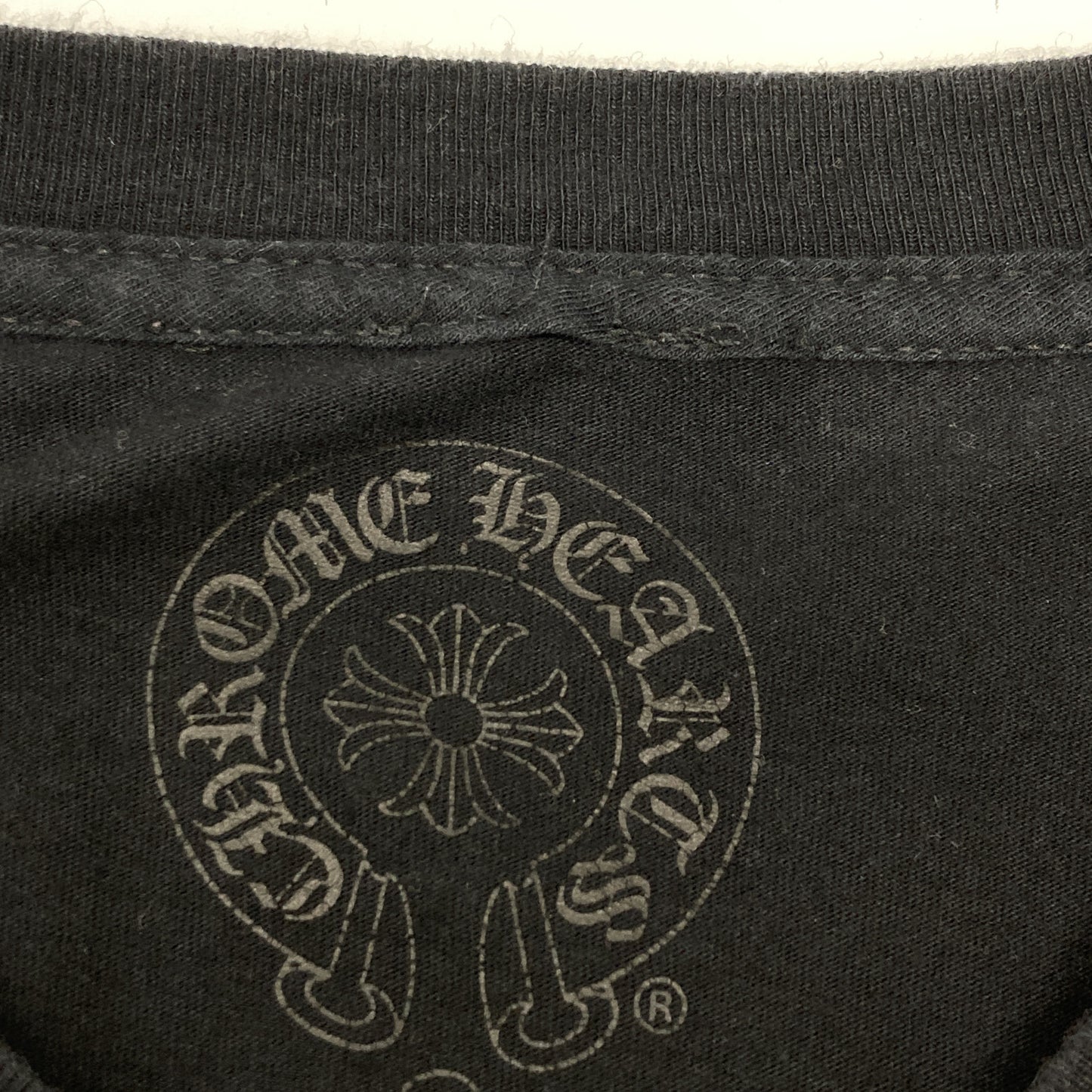Chrome Hearts クロムハーツ ﾌﾞﾗｯｸ DELPHINO TRAIN FOTI ﾛﾝｸﾞｽﾘｰﾌﾞ ｶｯﾄｿｰ トップス L