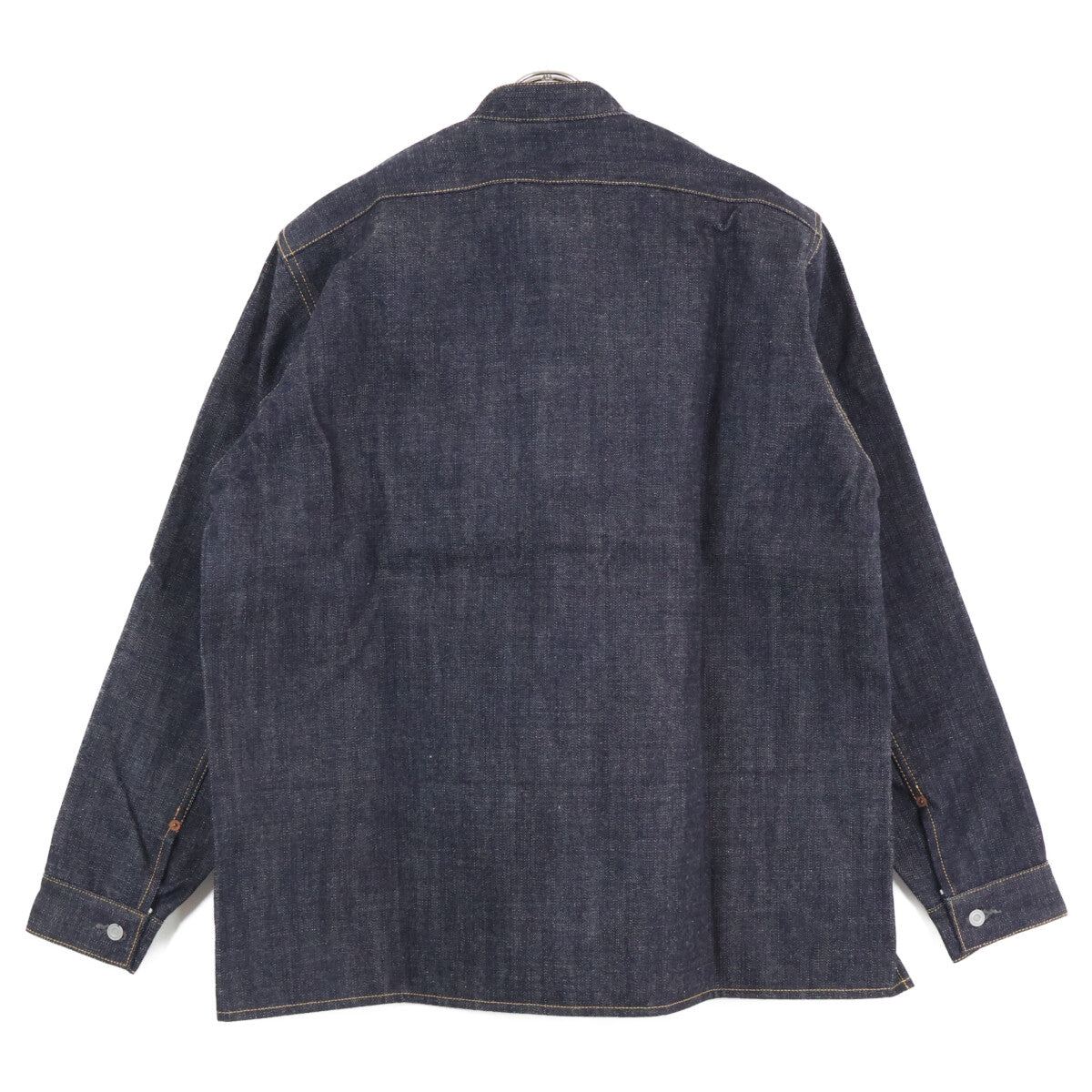 BELAFONTE ベラフォンテ 【新品】26-10 RAGTIME PULLOVER BAND COLLAR DENIM SHIRTS プルオーバー バンドカラー デニムシャツ/ トップス L