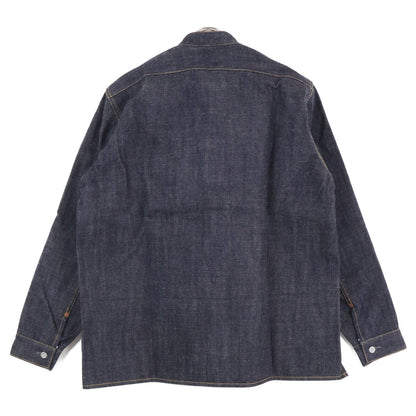BELAFONTE ベラフォンテ 【新品】26-10 RAGTIME PULLOVER BAND COLLAR DENIM SHIRTS プルオーバー バンドカラー デニムシャツ/ トップス L