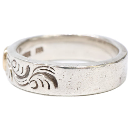 ARIZONA FREEDOM アリゾナフリーダム R-29b SILVER K18 太陽神 唐草 リング 指輪