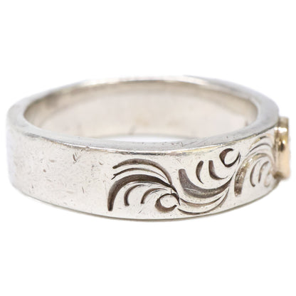 ARIZONA FREEDOM アリゾナフリーダム R-29b SILVER K18 太陽神 唐草 リング 指輪