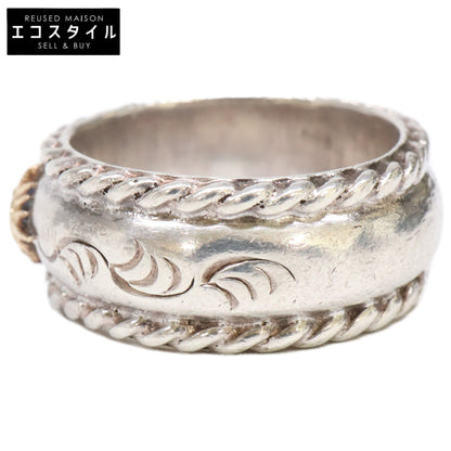 ARIZONA FREEDOM アリゾナフリーダム R-45b SILVER K18 中太陽神 唐草 リング 指輪