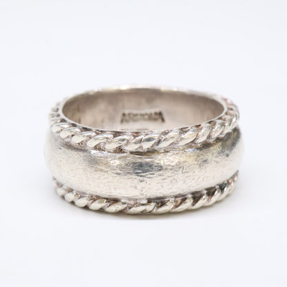 ARIZONA FREEDOM アリゾナフリーダム R-45b SILVER K18 中太陽神 唐草 リング 指輪