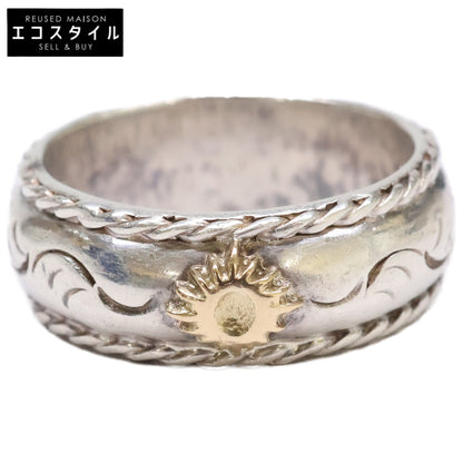 ARIZONA FREEDOM アリゾナフリーダム R-45a SILVER K18 小太陽神 唐草 リング 指輪