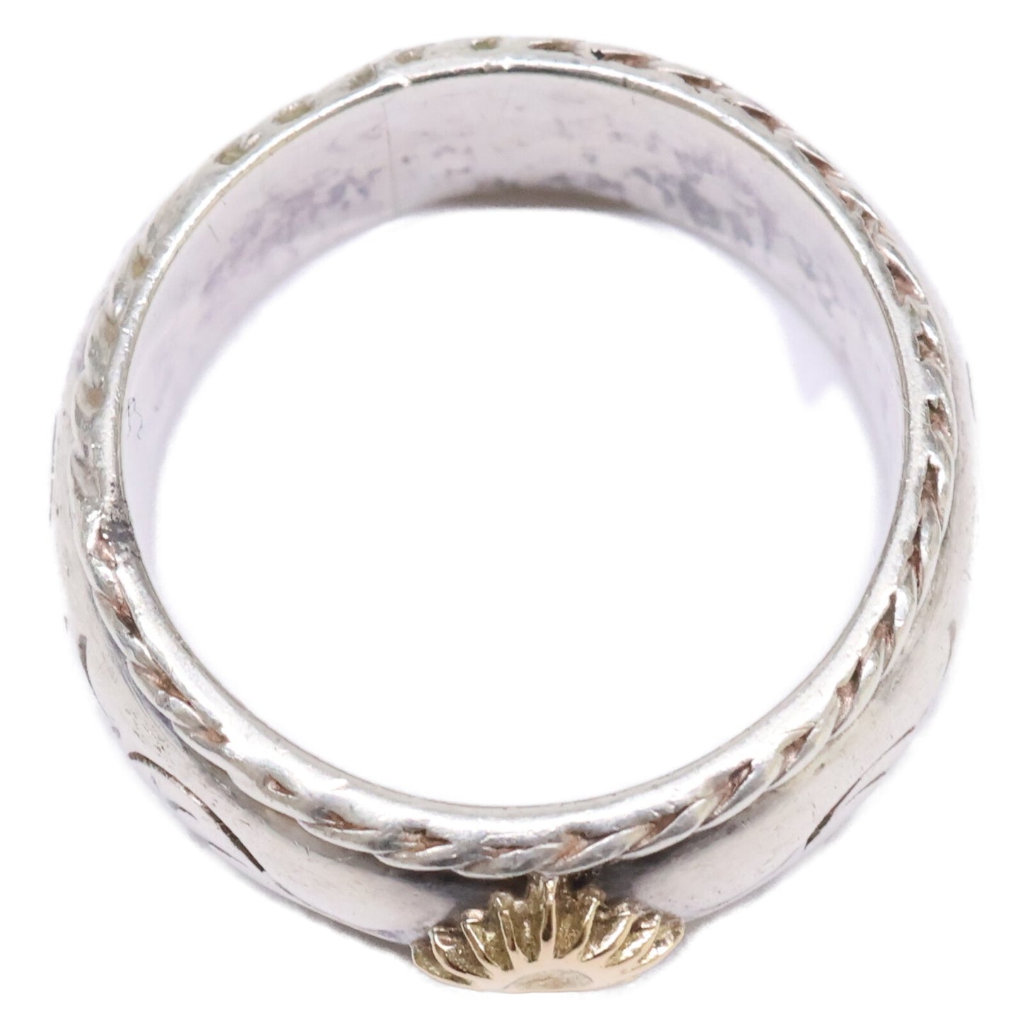 ARIZONA FREEDOM アリゾナフリーダム R-45a SILVER K18 小太陽神 唐草 リング 指輪