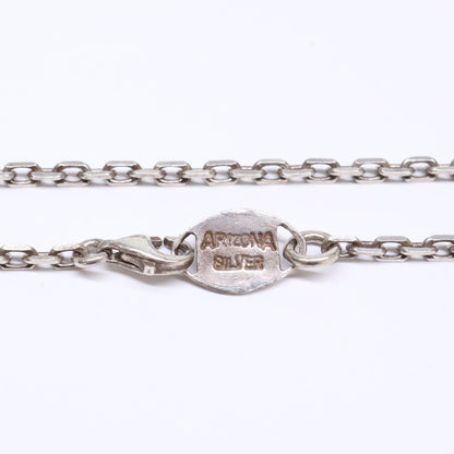 ARIZONA FREEDOM アリゾナフリーダム SILVER 小豆 チェーン ネックレス 極細