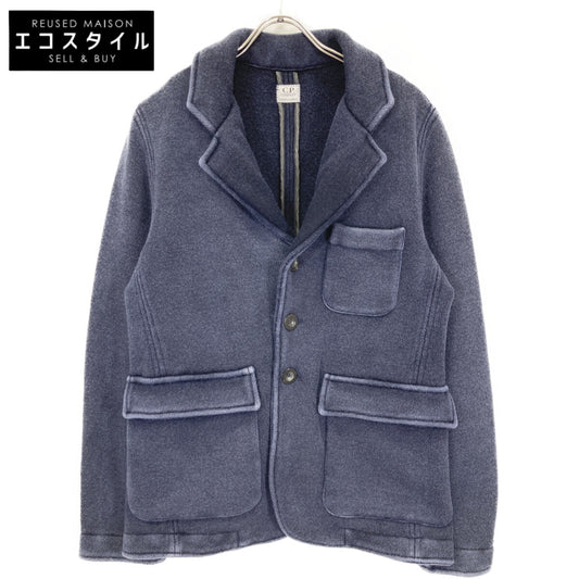 C.P.COMPANY シーピーカンパニー 5318561A1 ﾈｲﾋﾞｰ ｳｰﾙ ﾆｯﾄ ｼﾞｬｹｯﾄ ジャケット 48