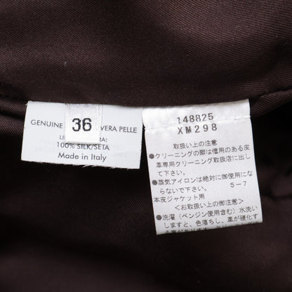 YvesSaintLaurent Rivegauche イヴサンローラン リヴゴーシュ 【国内正規】ベルト付 スエード ロング コート 36