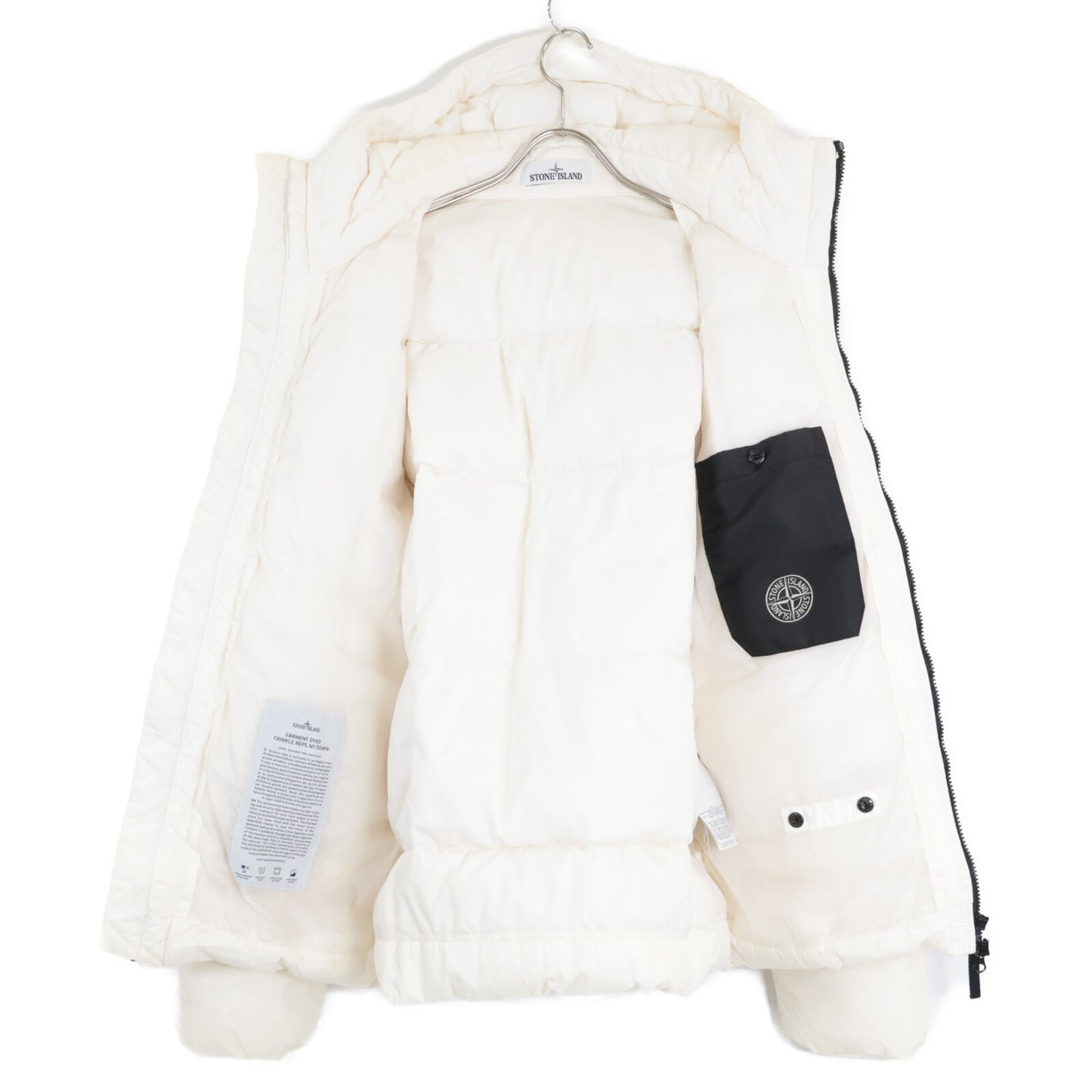 STONE ISLAND ストーンアイランド 691541223 GARMENT DYED CRINKLE REPS NY DOWN ジャケット L