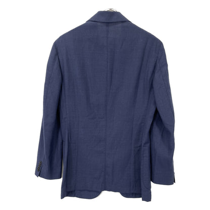 Belvest ベルベスト G15161 ﾌﾞﾙｰ ｳｰﾙ 3B ﾃｰﾗｰﾄﾞｼﾞｬｹｯﾄ ジャケット 44