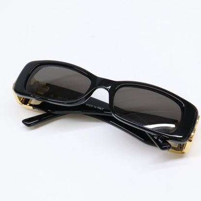 BALENCIAGA バレンシアガ 【美品】BB0096S 001 Dynasty Rectangle レクタングル サングラス 51□18-130