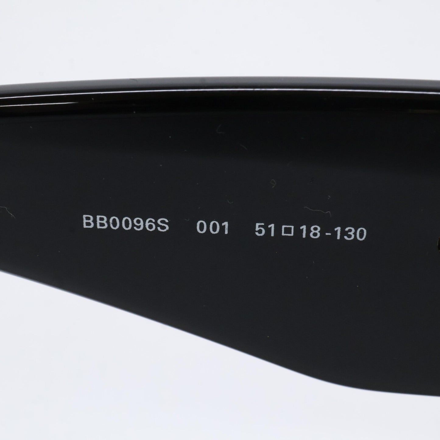 BALENCIAGA バレンシアガ 【美品】BB0096S 001 Dynasty Rectangle レクタングル サングラス 51□18-130