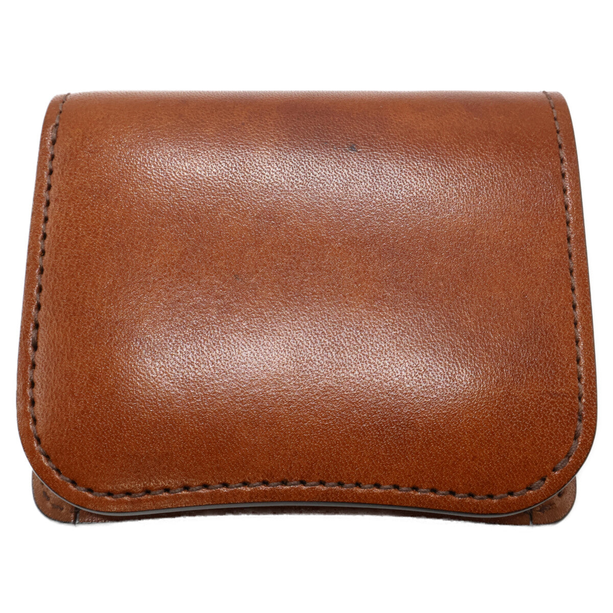 WILDSWANS ワイルドスワンズ 【美品】PALM V2/FGB/DS パーム-V2 フルグレインブライドル 二つ折り財布（小銭入れあり）