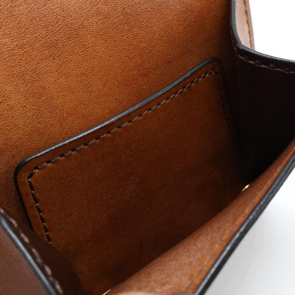 WILDSWANS ワイルドスワンズ 【美品】PALM V2/FGB/DS パーム-V2 フルグレインブライドル 二つ折り財布（小銭入れあり）