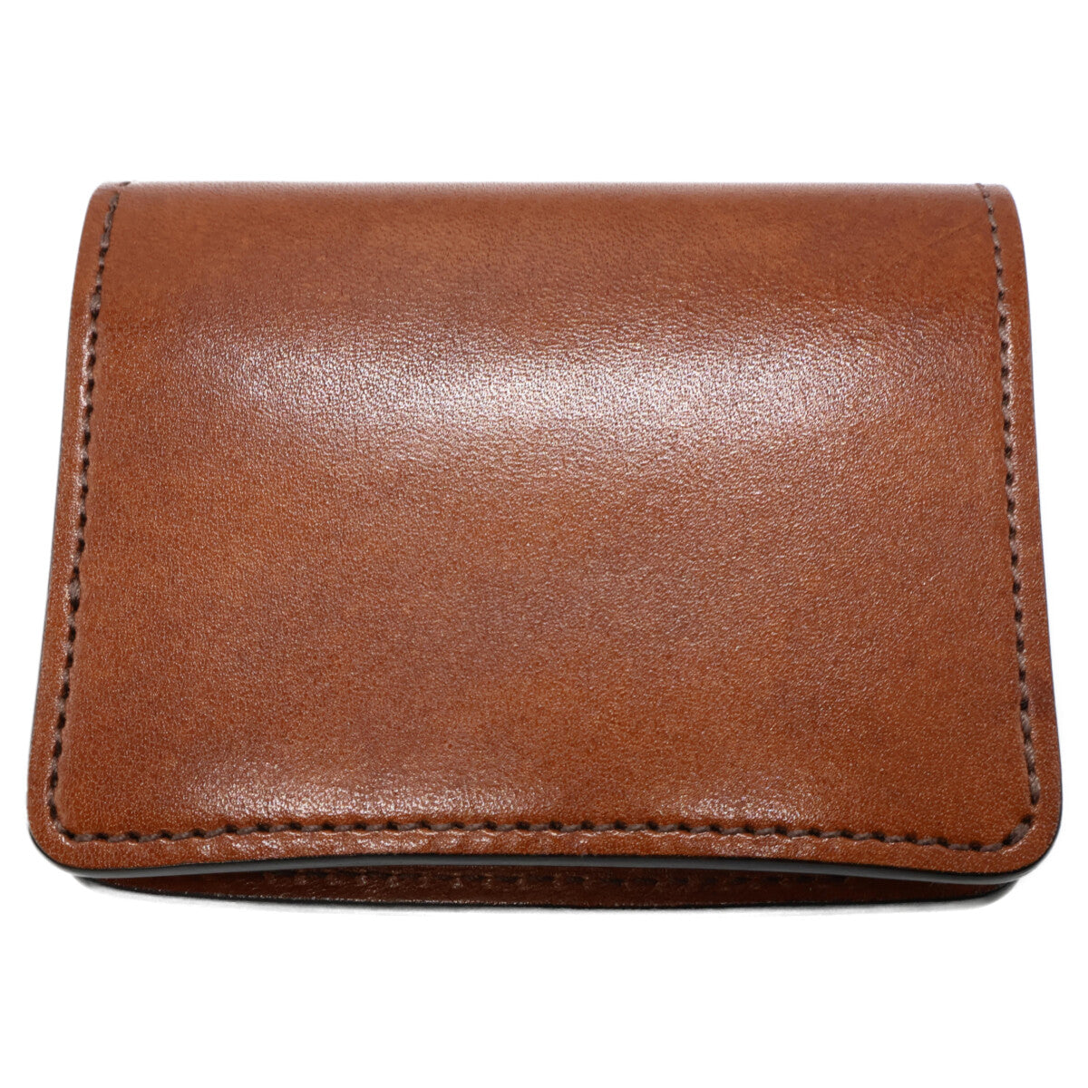 WILDSWANS ワイルドスワンズ 【美品】KF-003/FGB/DS フルグレインブライドル 二つ折り財布（小銭入れあり）