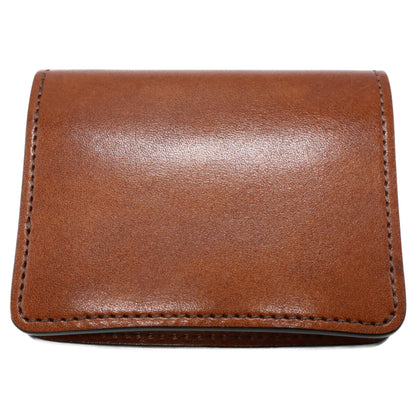 WILDSWANS ワイルドスワンズ 【美品】KF-003/FGB/DS フルグレインブライドル 二つ折り財布（小銭入れあり）