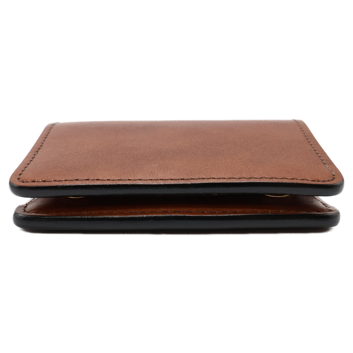 WILDSWANS ワイルドスワンズ 【美品】KF-003/FGB/DS フルグレインブライドル 二つ折り財布（小銭入れあり）