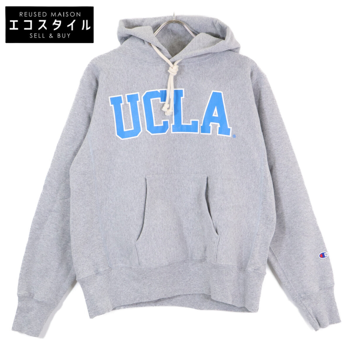 Champion チャンピオン C5-U101 USA製 UCLA リバースウィーブ プルオーバー パーカー/ トップス L