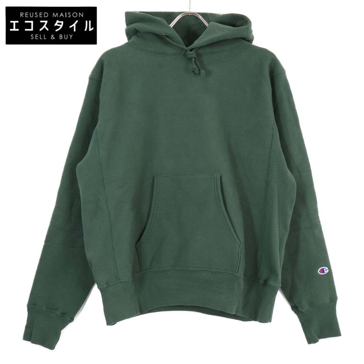 Champion チャンピオン C5-U101 USA製 リバースウィーブ フーデッドスウェットシャツ/ トップス L