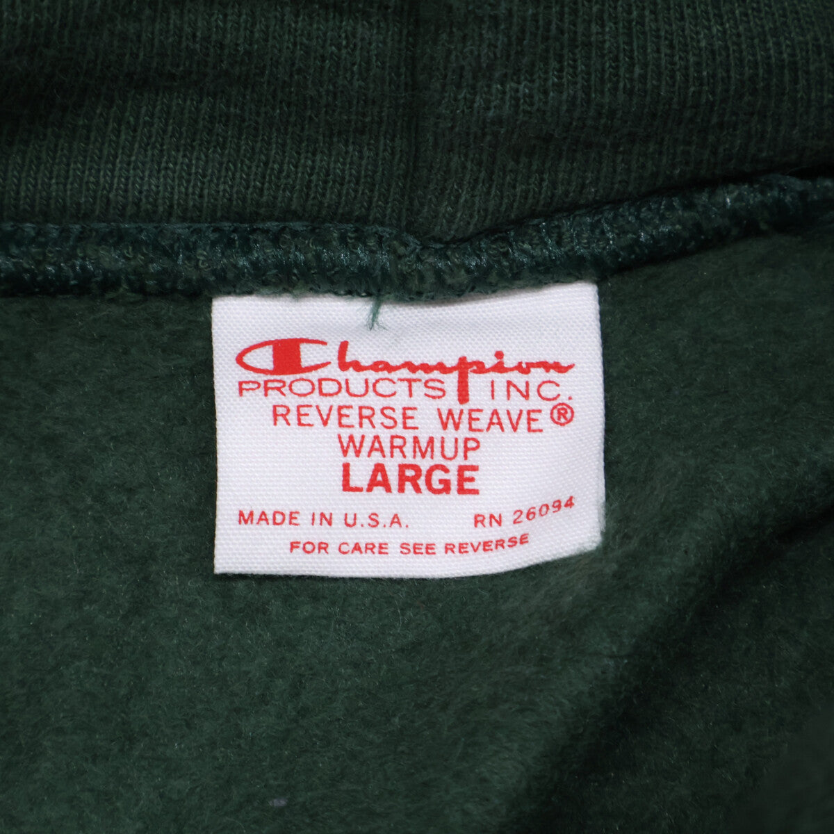 Champion チャンピオン C5-U101 USA製 リバースウィーブ フーデッドスウェットシャツ/ トップス L