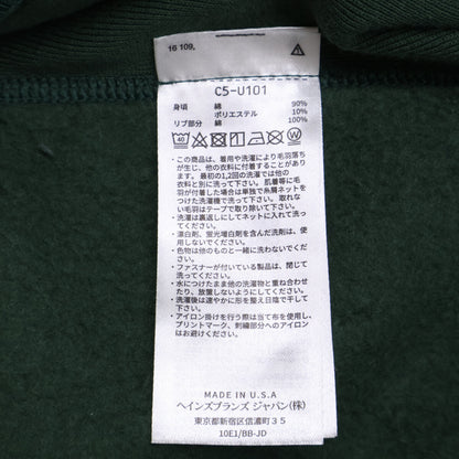 Champion チャンピオン C5-U101 USA製 リバースウィーブ フーデッドスウェットシャツ/ トップス L