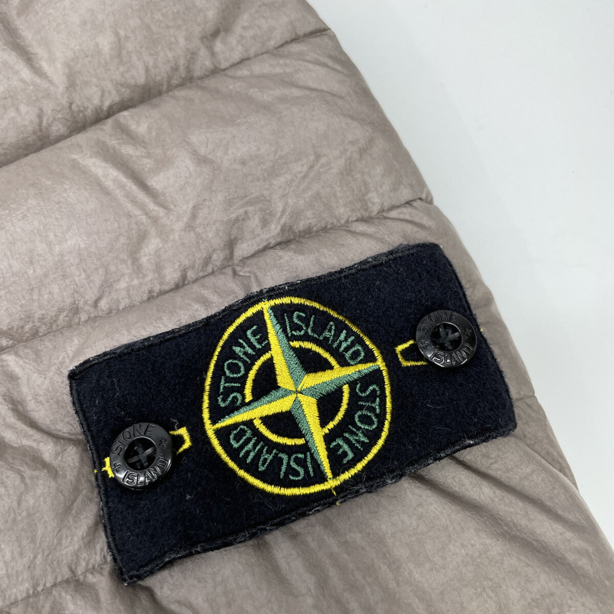 STONE ISLAND ストーンアイランド 美品 国内正規 801542424 LOOM WOVEN CHAMBERS R-NYLON ダウン ジャケット XL