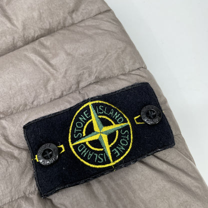 STONE ISLAND ストーンアイランド 美品 国内正規 801542424 LOOM WOVEN CHAMBERS R-NYLON ダウン ジャケット XL