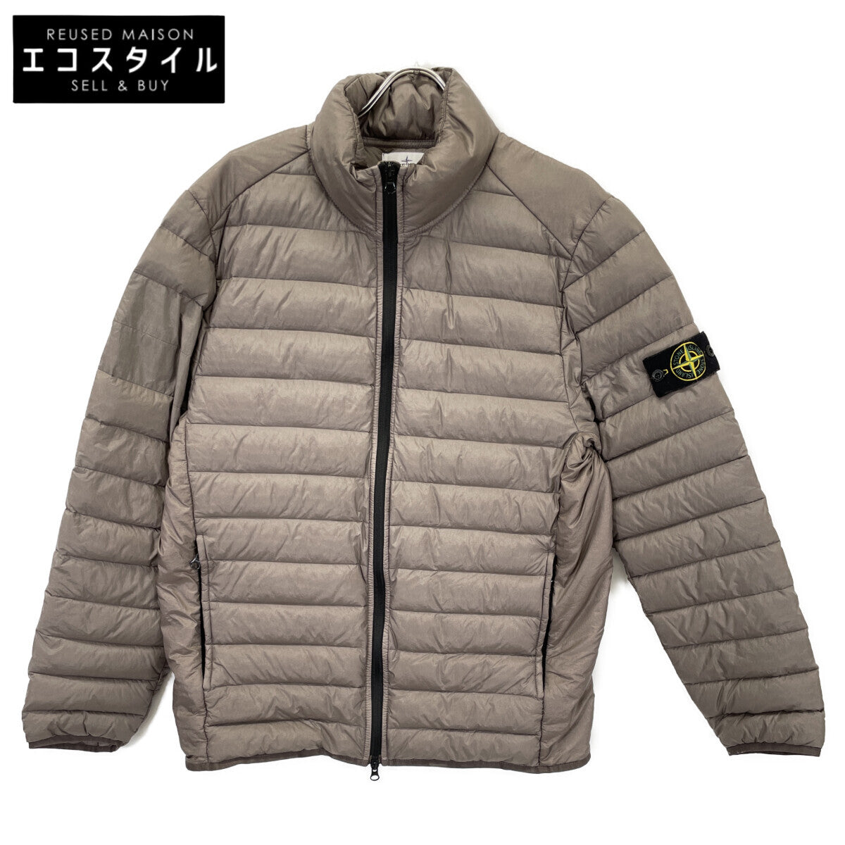 STONE ISLAND ストーンアイランド 美品 国内正規 801542424 LOOM WOVEN CHAMBERS R-NYLON ダウン ジャケット XL