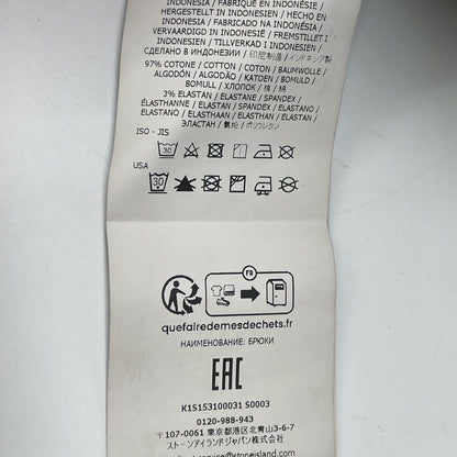 STONE ISLAND ストーンアイランド 新品同様 国内正規 24年製 STRETCH COTTON TELA PARACADUTE ガーメントダイ カーゴパンツ ボトムス W33